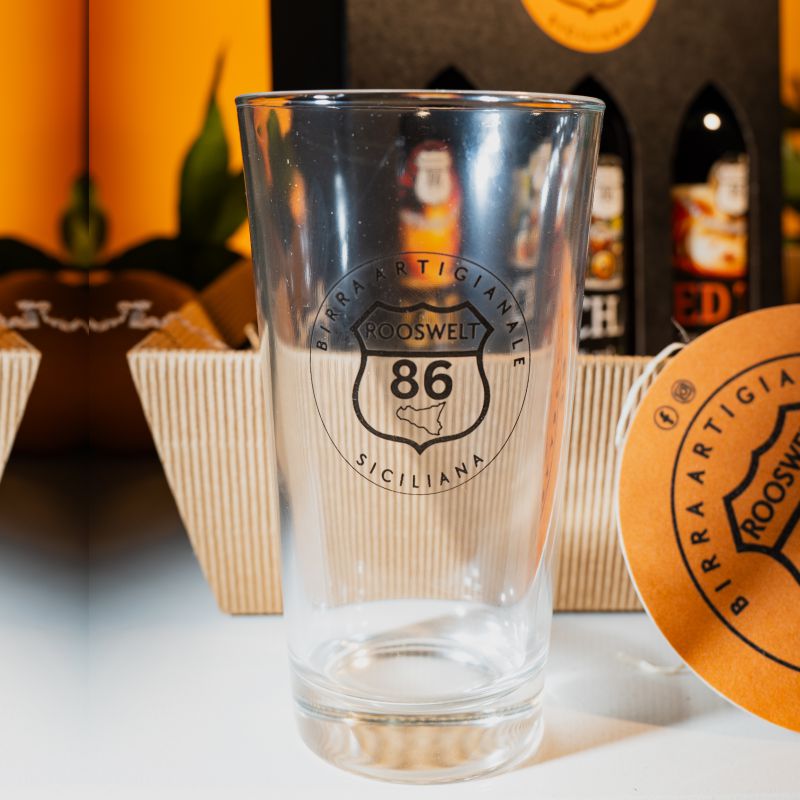 Birra Roosweelt Box regalo 3 x 33 cl + Gadget bicchiere, maglietta, zainetto, apribottiglie